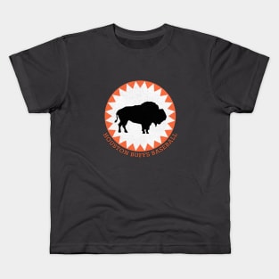 Historical Houston Buffalos Minor League Baseball Kids T-Shirt